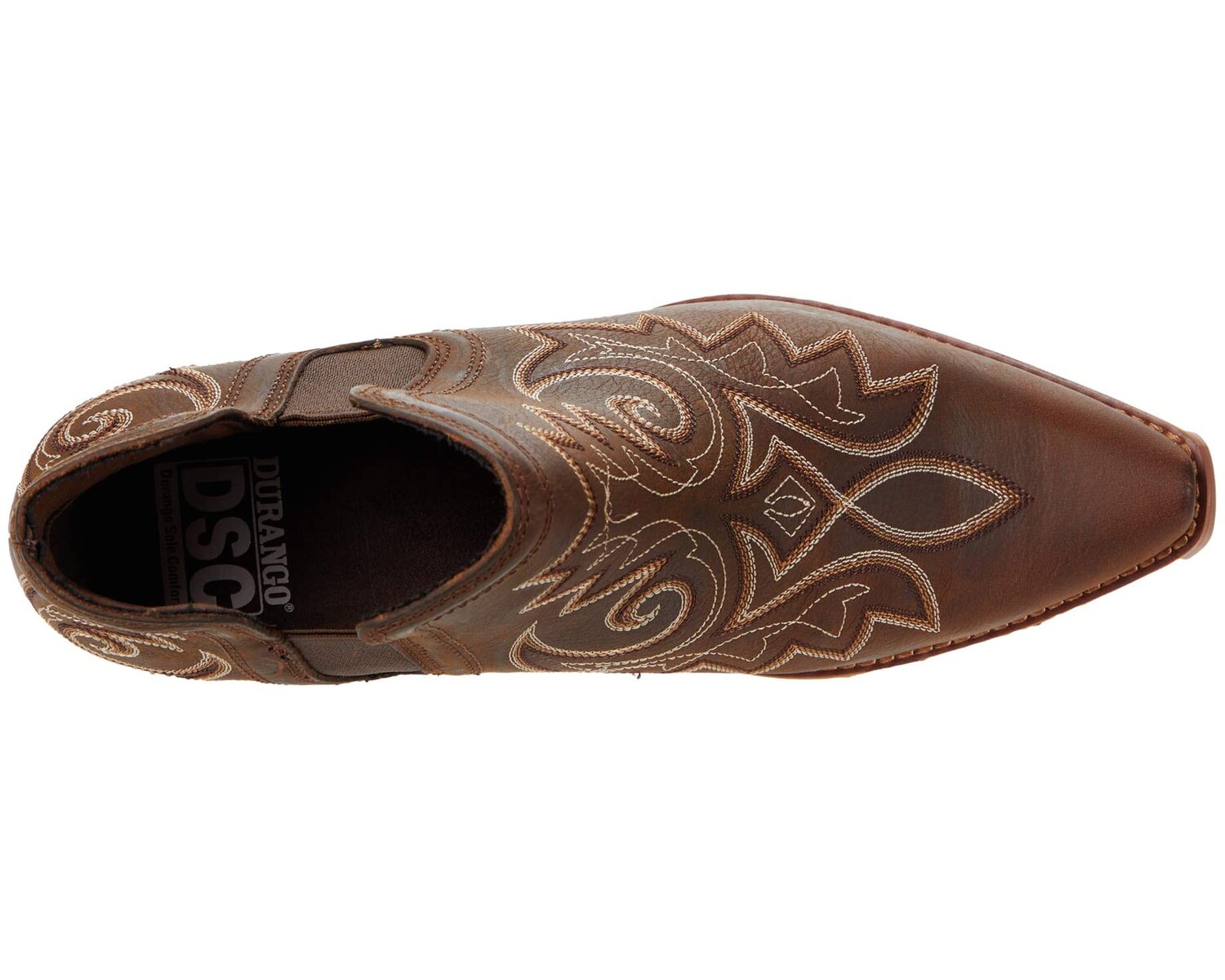 Ботинки Crush 6" Bootie w/ Embroidery Durango, кофе