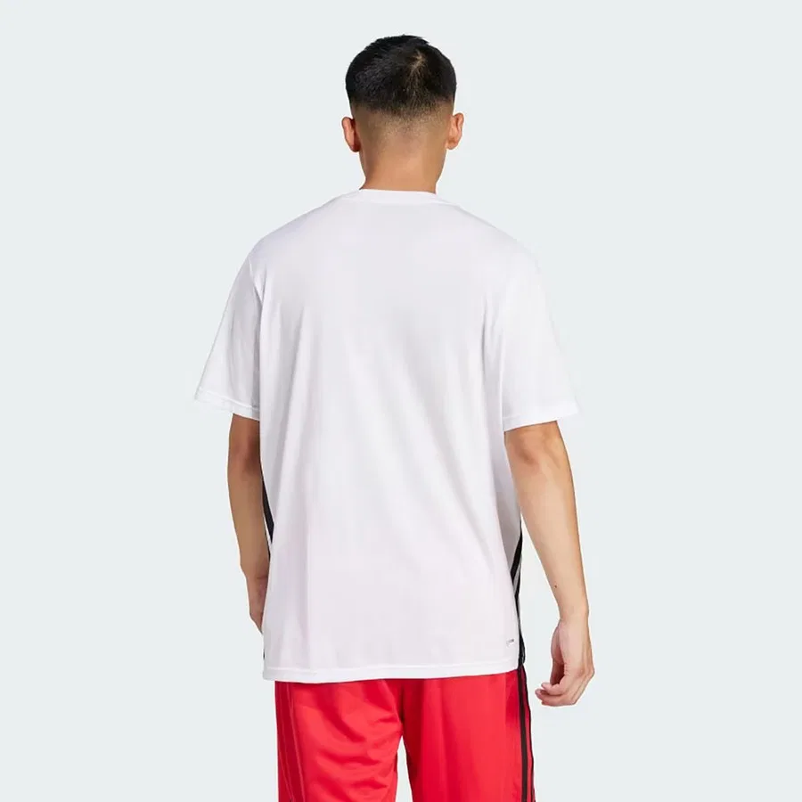Мужская футболка с коротким рукавом adidas Tr-Es Fr 3s T, Белый — фото 2