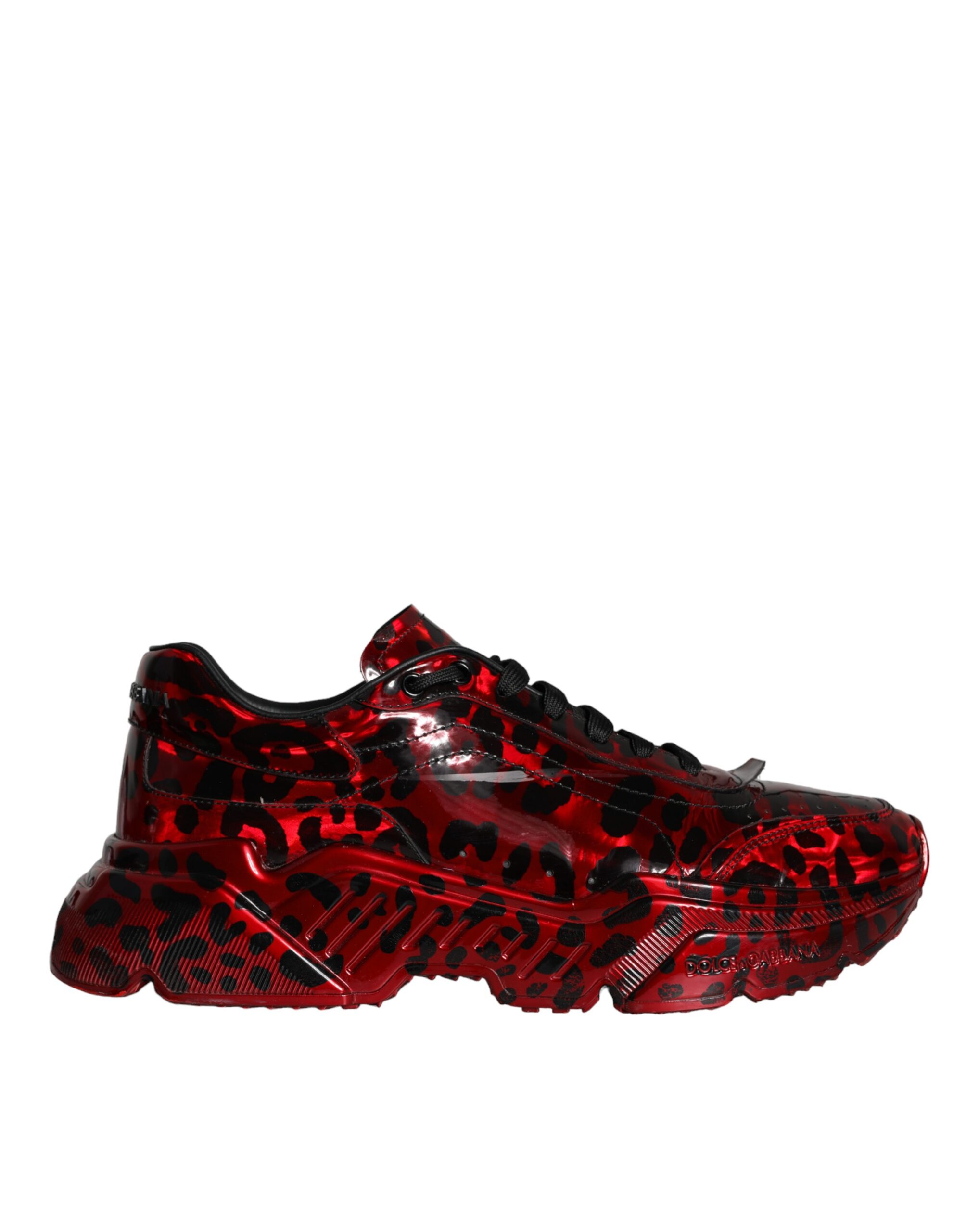 

Кроссовки Daymaster Low Top с красным леопардовым принтом Dolce & Gabbana