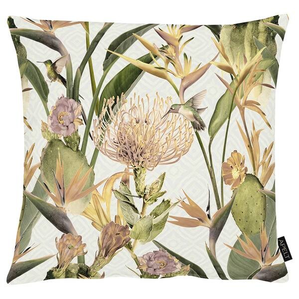 

Наволочка Apelt 6522, 49x49x0,5 см цвет natur/grün