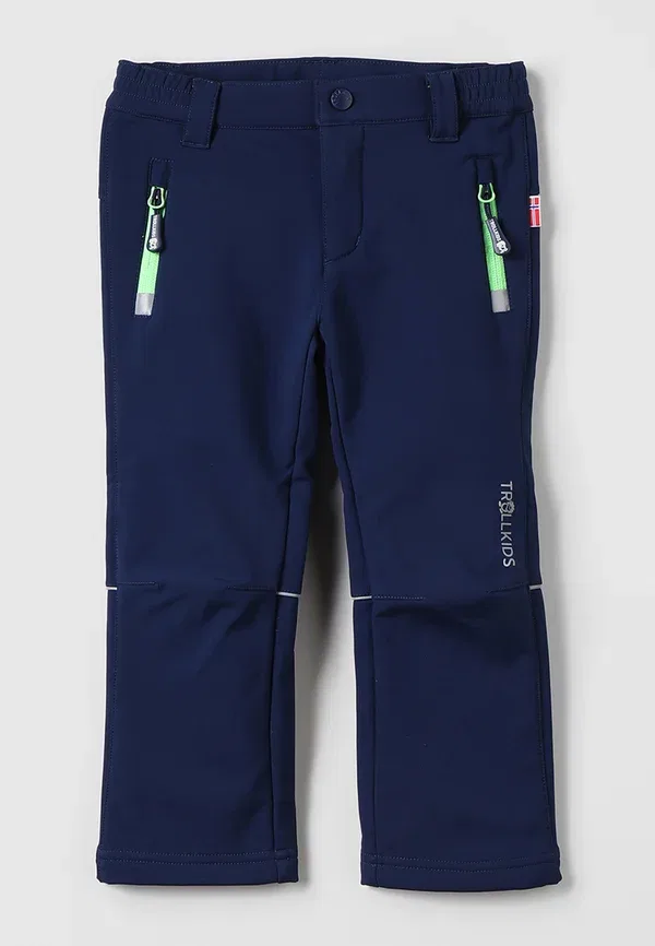 Брюки утепленные Kids fjell pant Trollkids, темно-синий