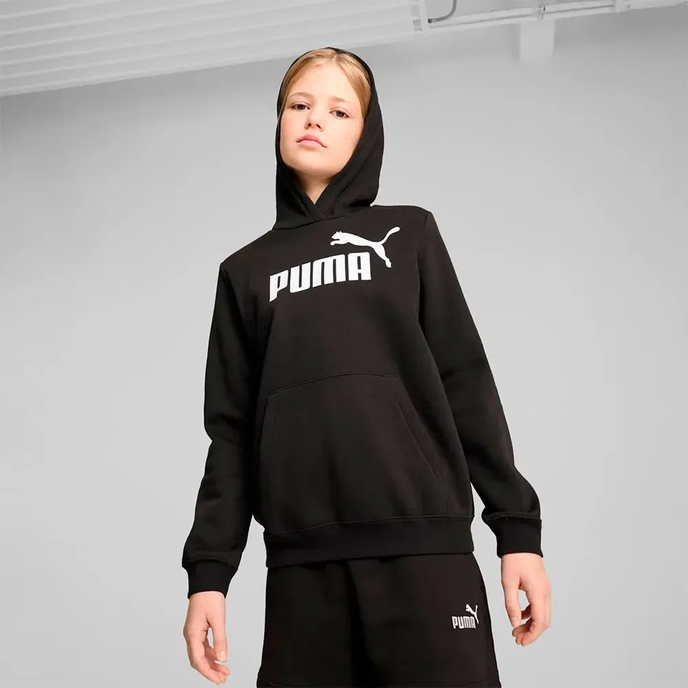 Худи Puma Ess Nº 1 Logo, черный — фото 3