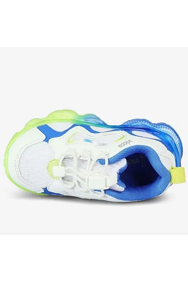 Детские спортивные кроссовки для девочек шнуровка Vicco sunday smart lace-up lighted orthopedic children's sports shoes Kocamanlar Ayakkabı, Blue — фото 4