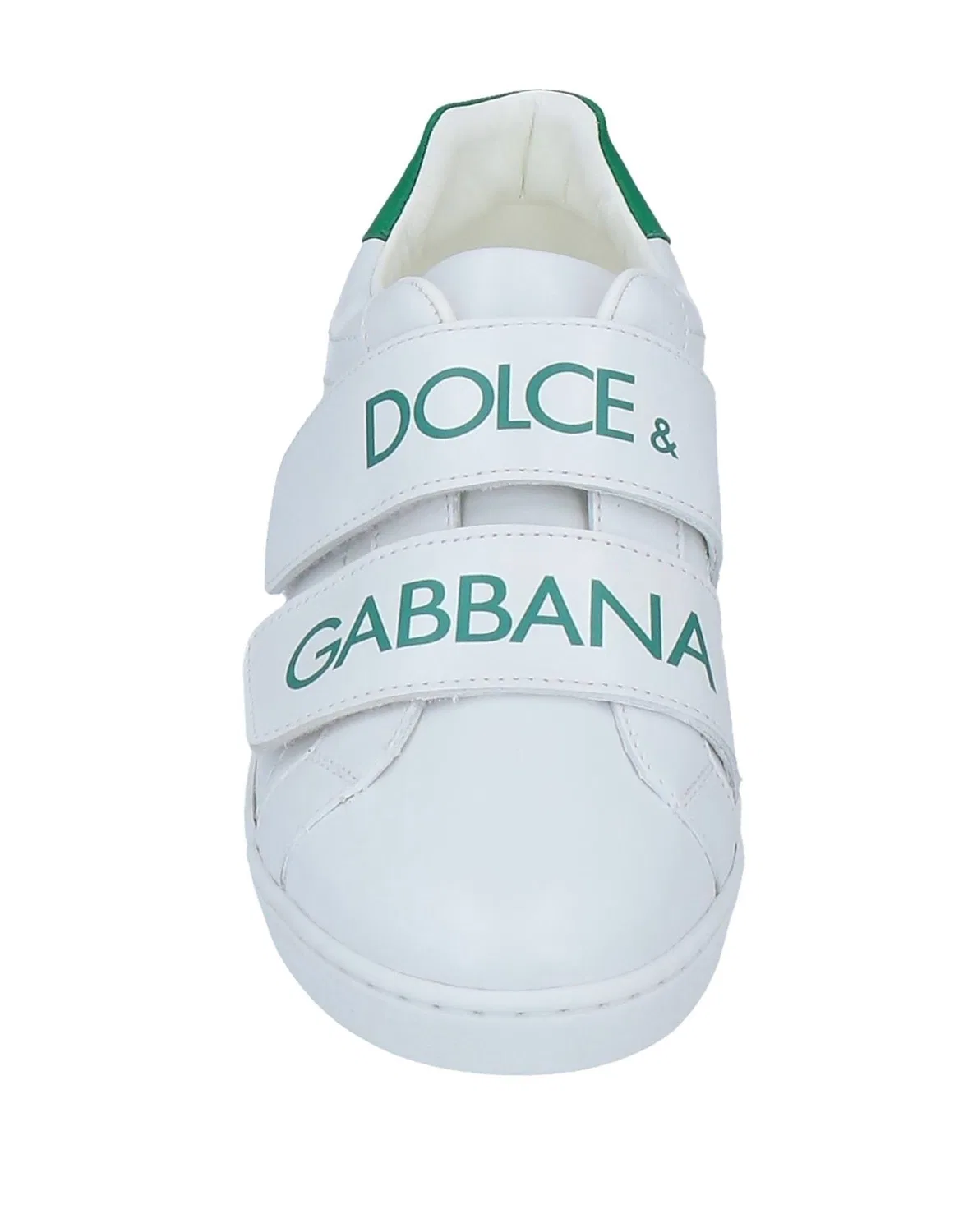 Детские кроссовки для мальчиков кожаные Dolce&Gabbana, белый — фото 4
