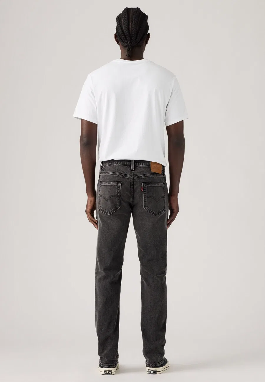 Джинсы LEVI'S Slim fit '511' из черного денима — фото 4
