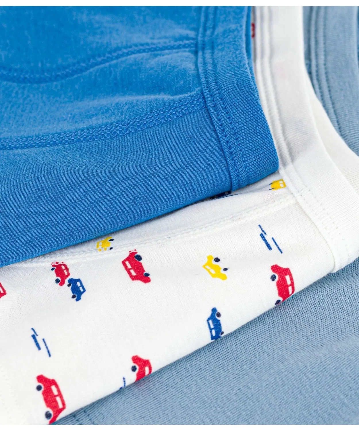 Детские трусы-боксеры комплект из 3 штук с принтом PETIT BATEAU, Multicolor — фото 3