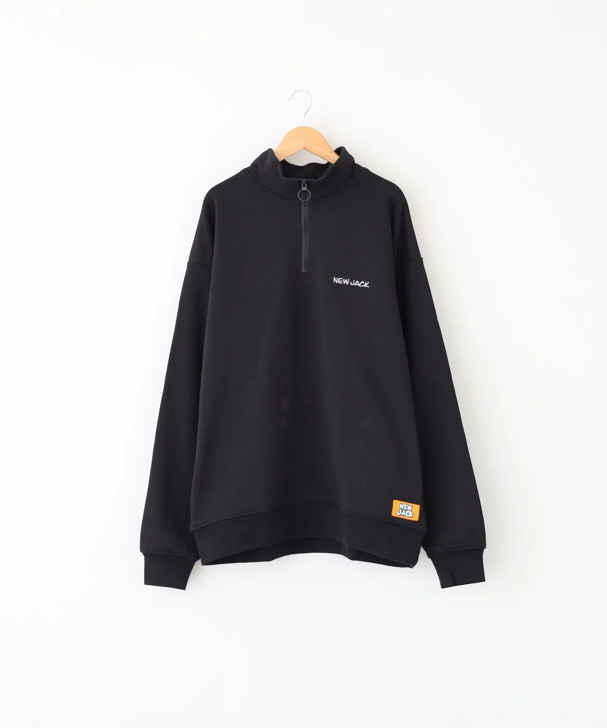 Детский худи с принтом 4-х персонажей Half-Zip NEW JACK in the attic, Аш Грей — фото 4