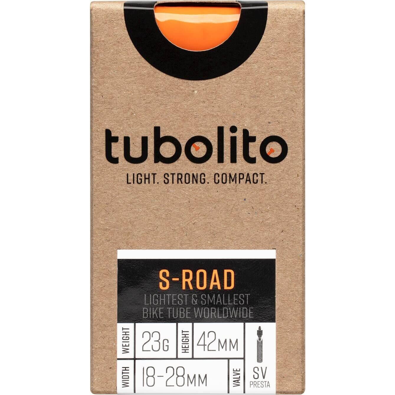 

Трубка S-Tubo Road 28 дюймов — SV 42 мм TUBOLITO, апельсин