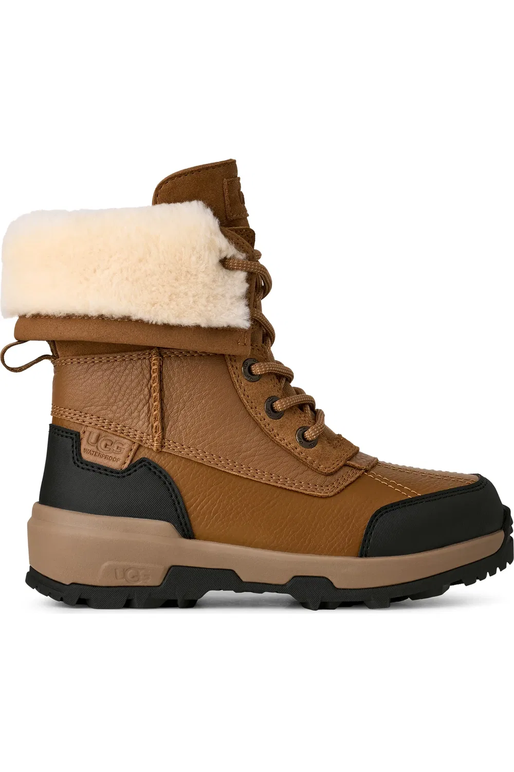 Детские зимние ботинки водонепроницаемые Adirondack XXV UGG, Chestnut — фото 3