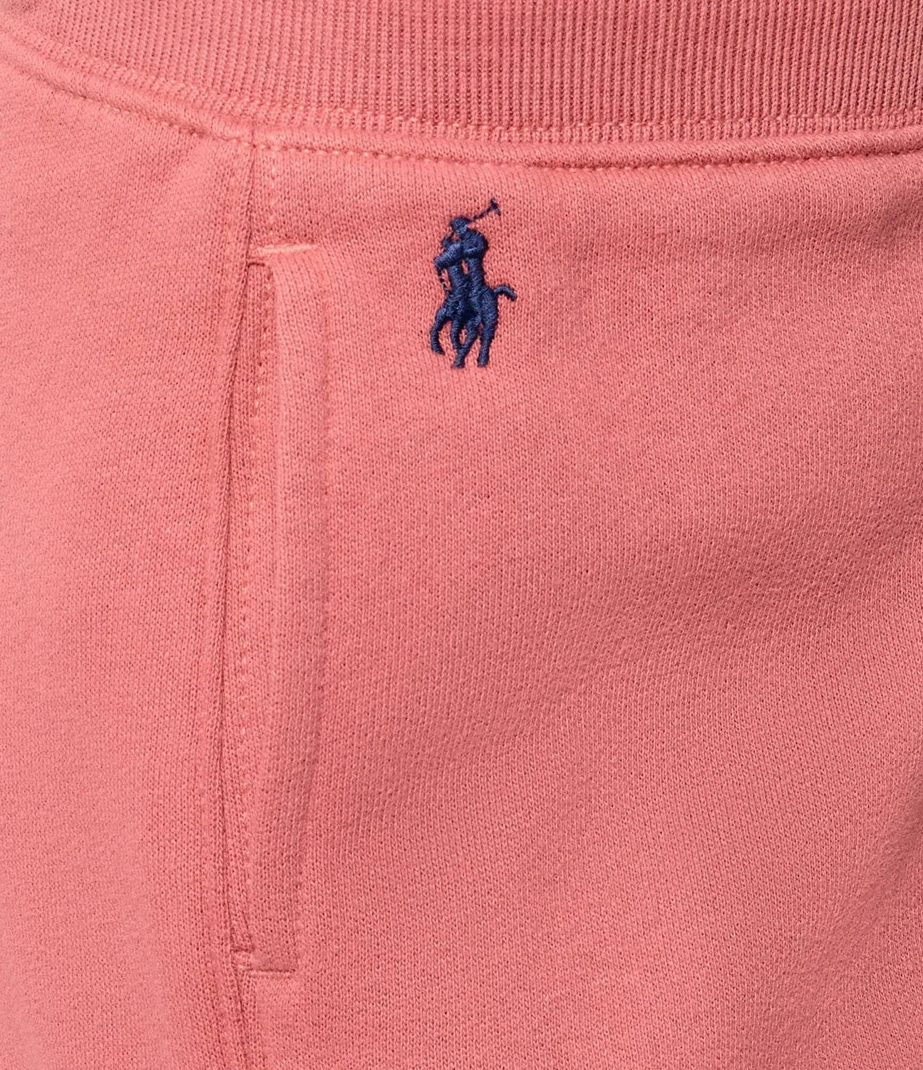 Спортивные брюки с флейр-кроем Polo Ralph Lauren, роза — фото 4