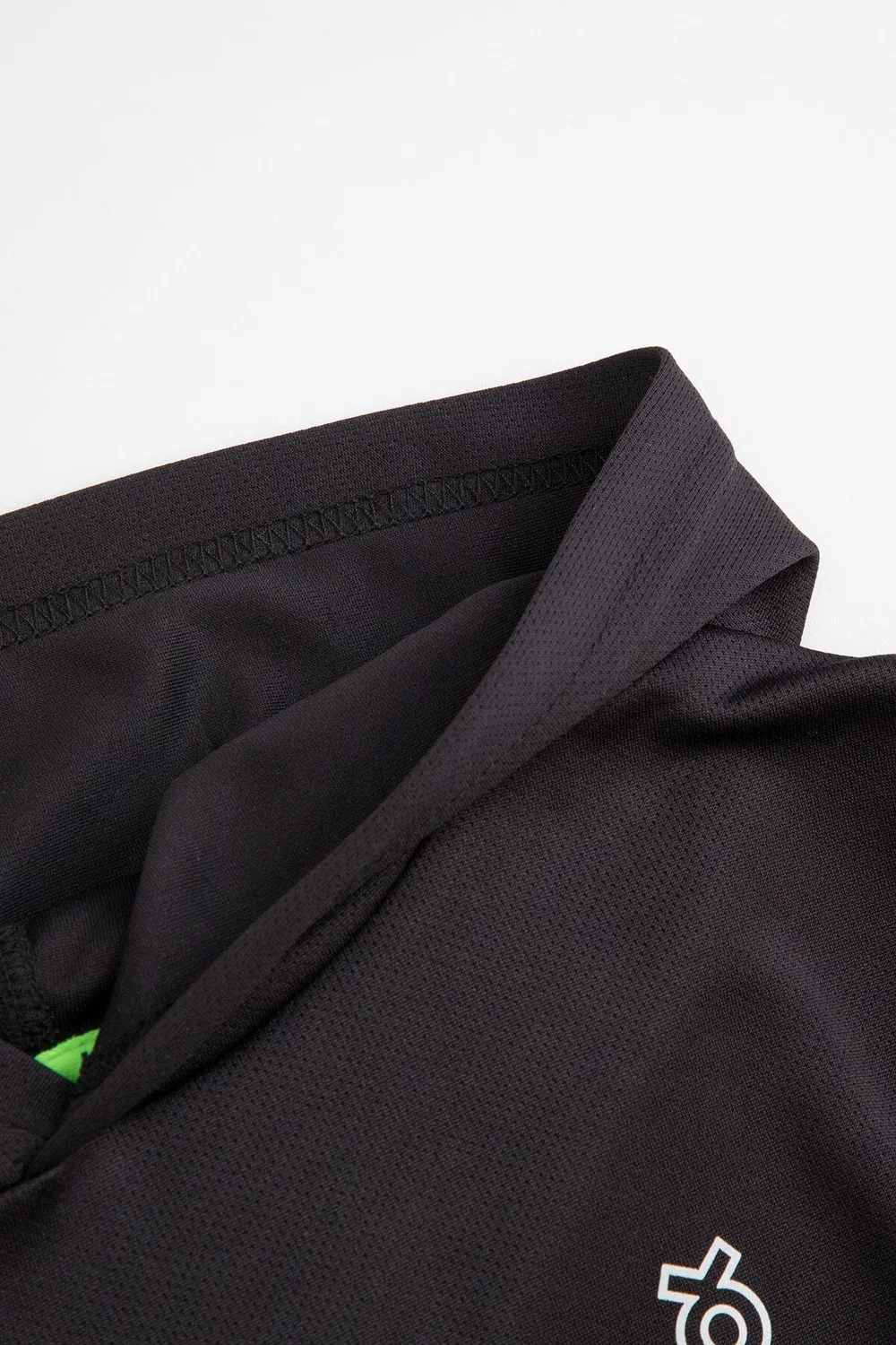 Детская спортивная футболка oversize с капюшоном Lemon Explore, Schwarz — фото 3