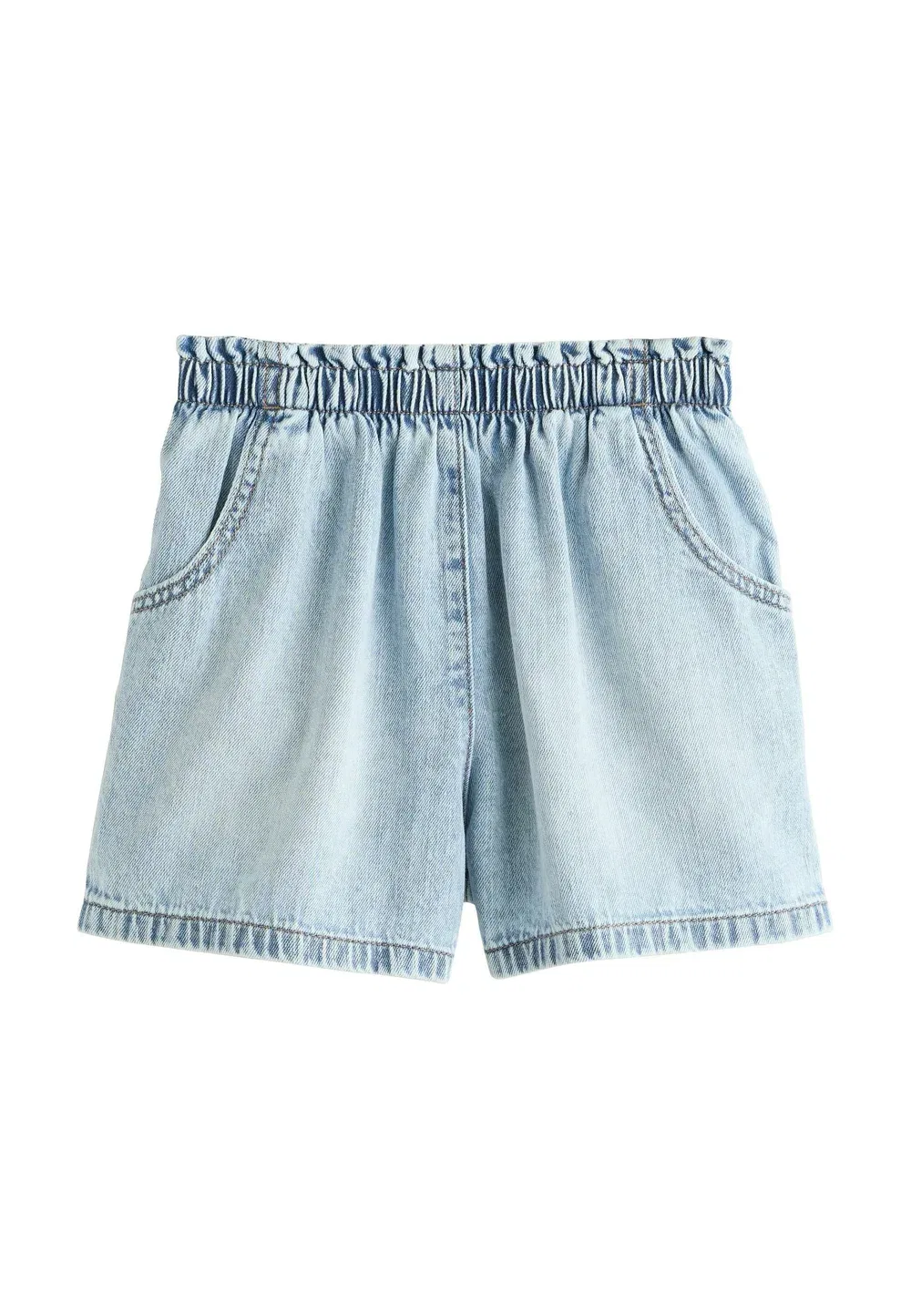 Стандартный крой - шорты без шнурков - джинсовые шорты Next, Light Blue Denim