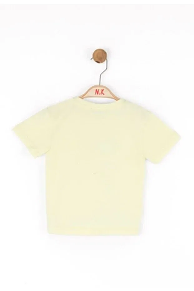 Детская футболка для мальчиков с принтом Nk Kids, Yellow — фото 2
