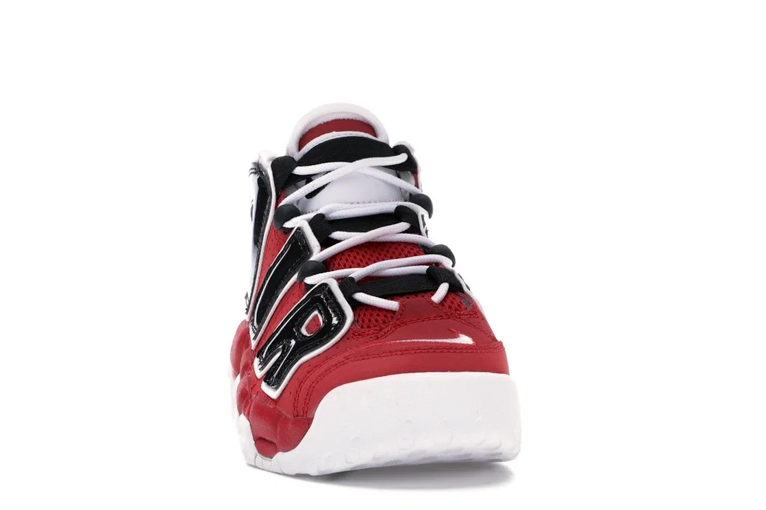 Детские кроссовки с принтом Nike Air More Uptempo Nike, Varsity Red/White-Black — фото 2