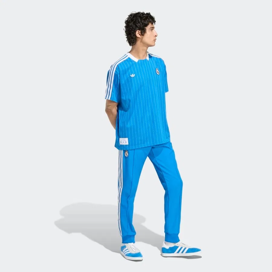 Спортивные штаны с эластичным поясом Real Icon TP adidas, Синий — фото 3