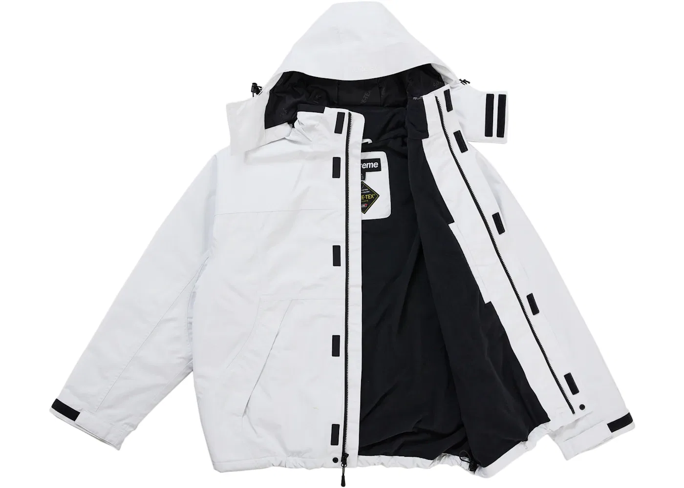 Мужская куртка с капюшоном AOI GORE-TEX Supreme, белый — фото 2
