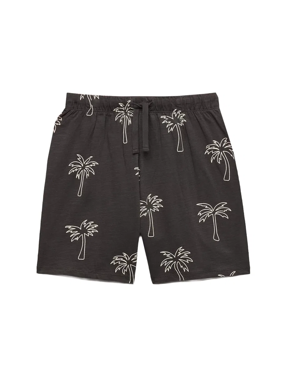 Пижама Marks & Spencer коричневого и черного цвета — фото 2