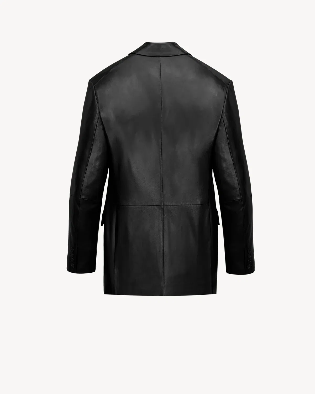 Куртка из овчины SAINT LAURENT, черный — фото 3