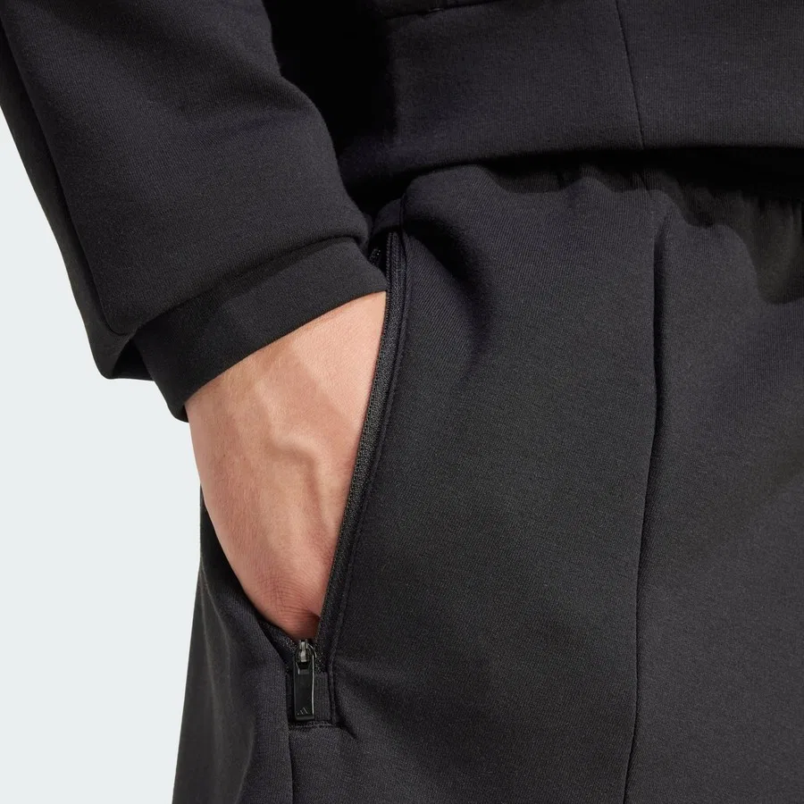 Спортивные шорты с технологией AEROREADY Designed For Training Knit Shorts adidas, Черный — фото 4