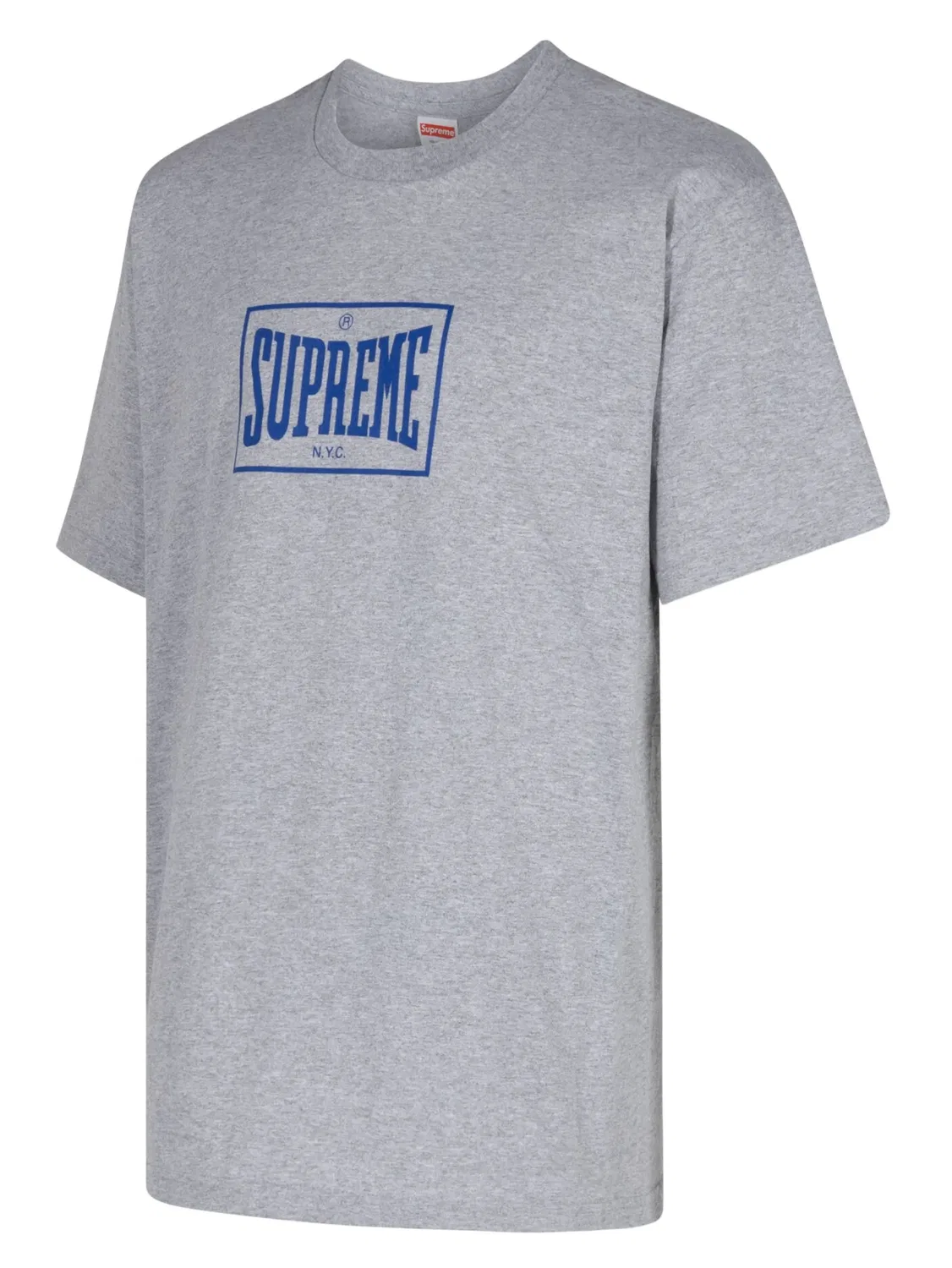 Футболка Warm Up серого цвета Supreme, серый — фото 2