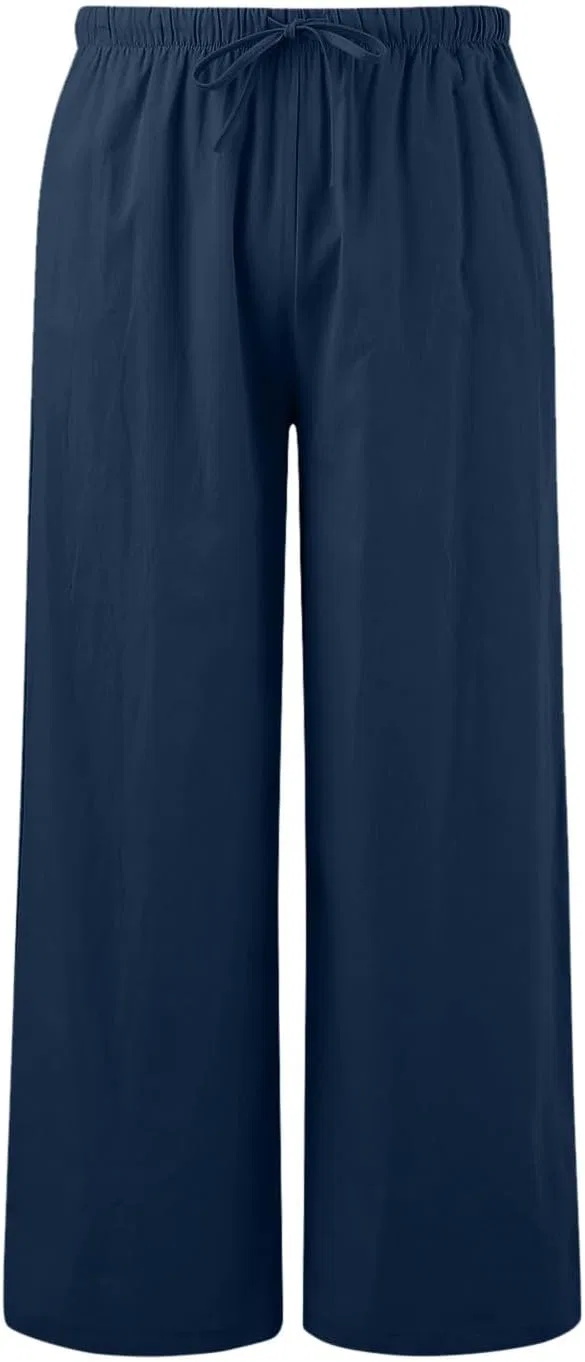 Штаны женские свободные Navy — фото 3