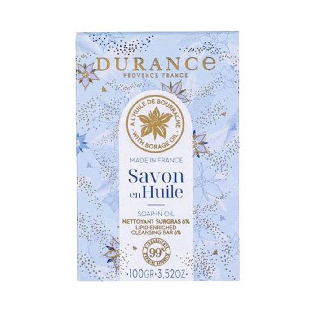 Мыло с растительным маслом и маслом бурачника Durance, 100 г