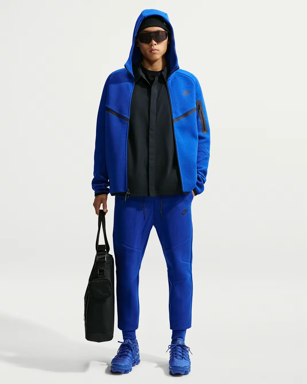 Мужские флисовые спортивные брюки Nike Tech, Old Royal/Black