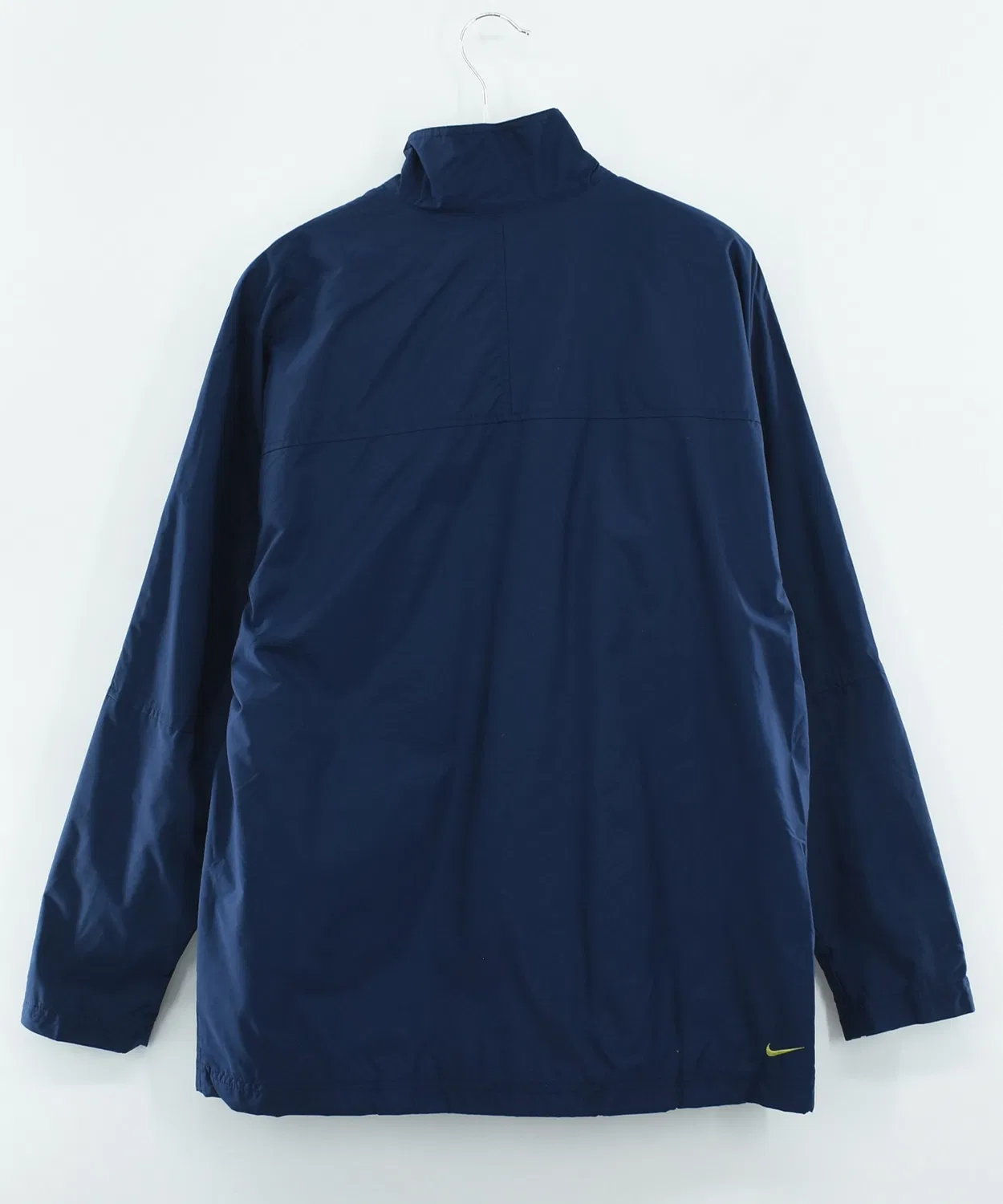 Мужское нейлоновое джакет с полной застежкой Vintage Y2K NIKE, Navy — фото 3