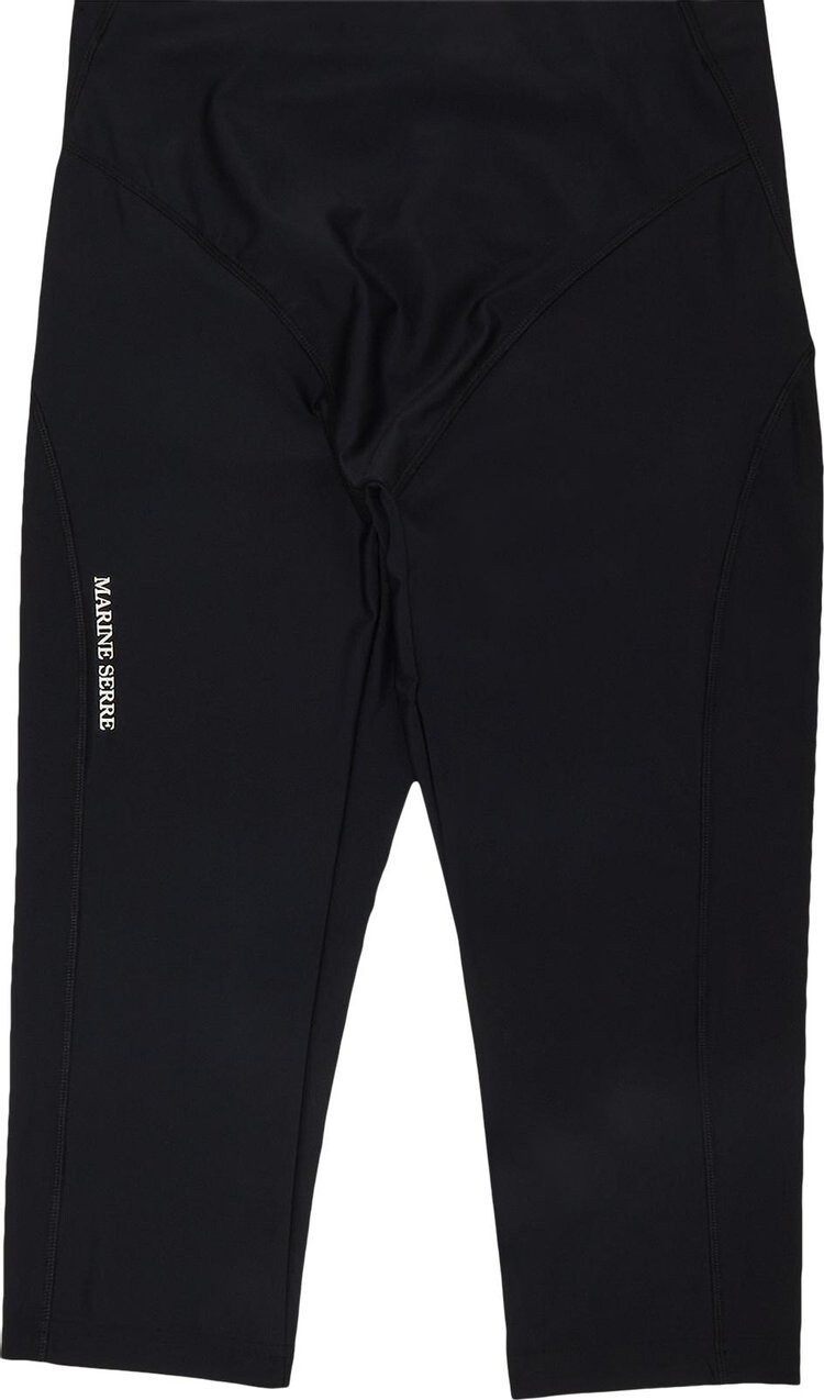 

Шорты Marine Serre Training Shorts 'Black', черный