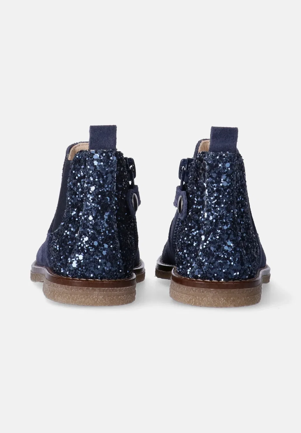 Stivaletti da bambina con Inserti с блестками - классические ботильоны Walkey, Blu — фото 3