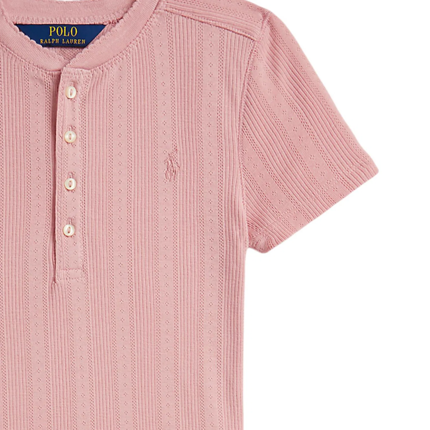 Детское платье без рукавов с круглым вырезом Multicolor Polo Ralph Lauren — фото 4