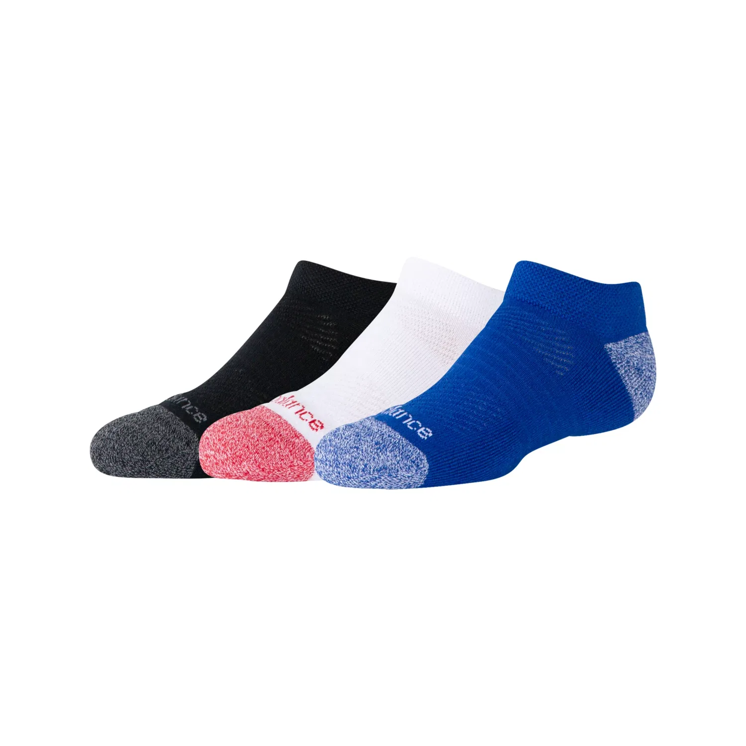 Детские носки-следы с технологией NB DRY 3 пары New Balance, Royal Blue