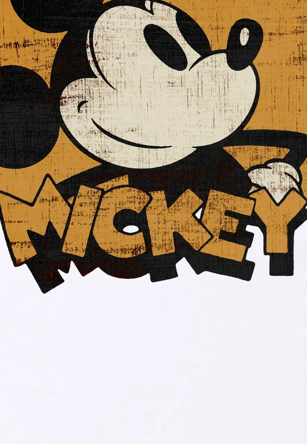 Классическая толстовка Mickey в стиле Against the Grain - худи Henry Tiger, Arctic White — фото 3