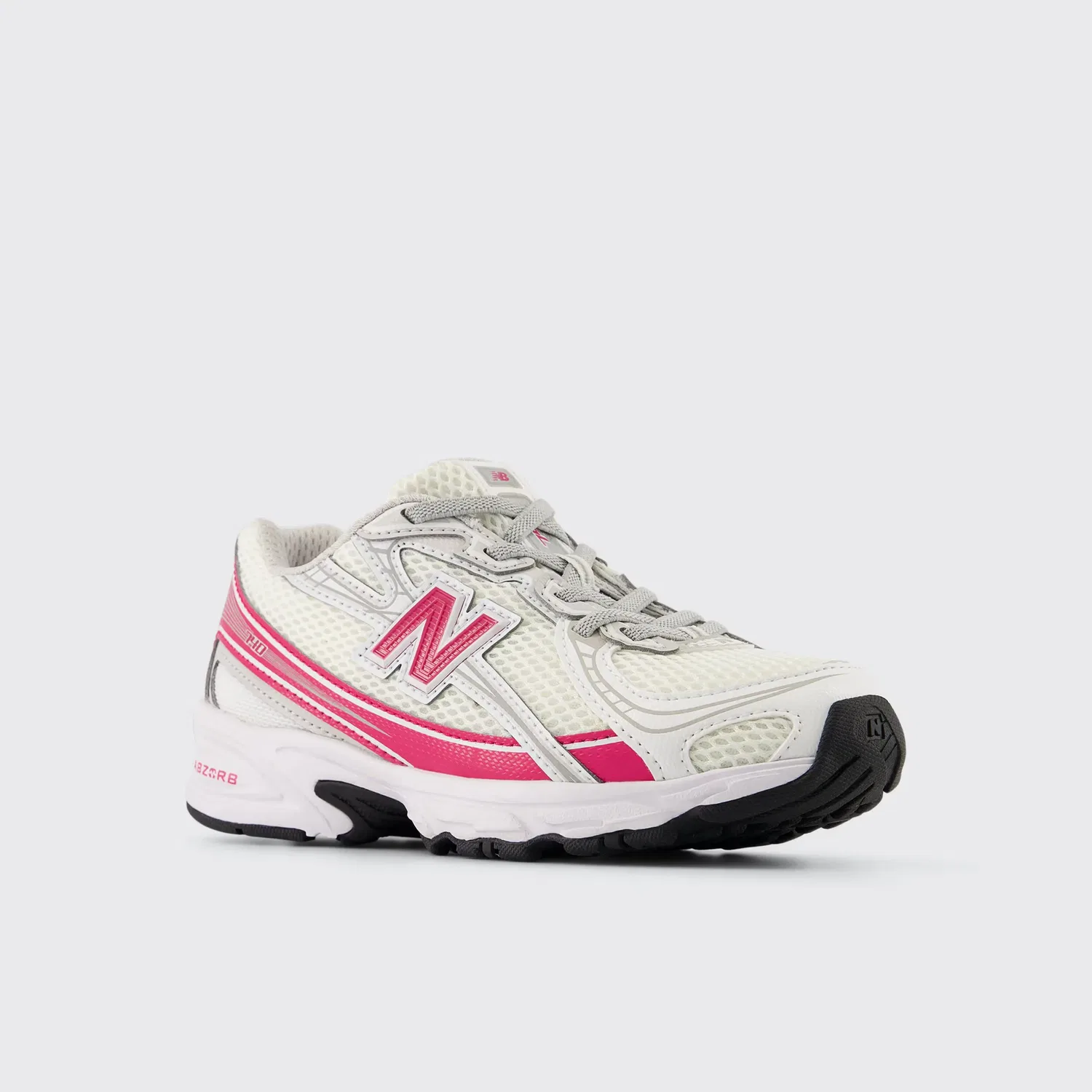 Детские кроссовки для мальчиков 740 Bungee Lace New Balance, Blanco — фото 4