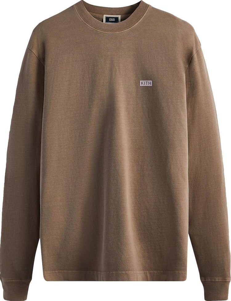 

Лонгслив Kith Long-Sleeve Lax Tee 'Molecule', загар, Коричневый, Лонгслив Kith Long-Sleeve Lax Tee 'Molecule', загар