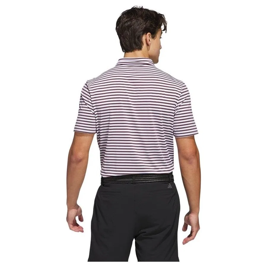 Мужская футболка-поло с длинным рукавом Ult Strıpe Polo adidas, Белый — фото 2