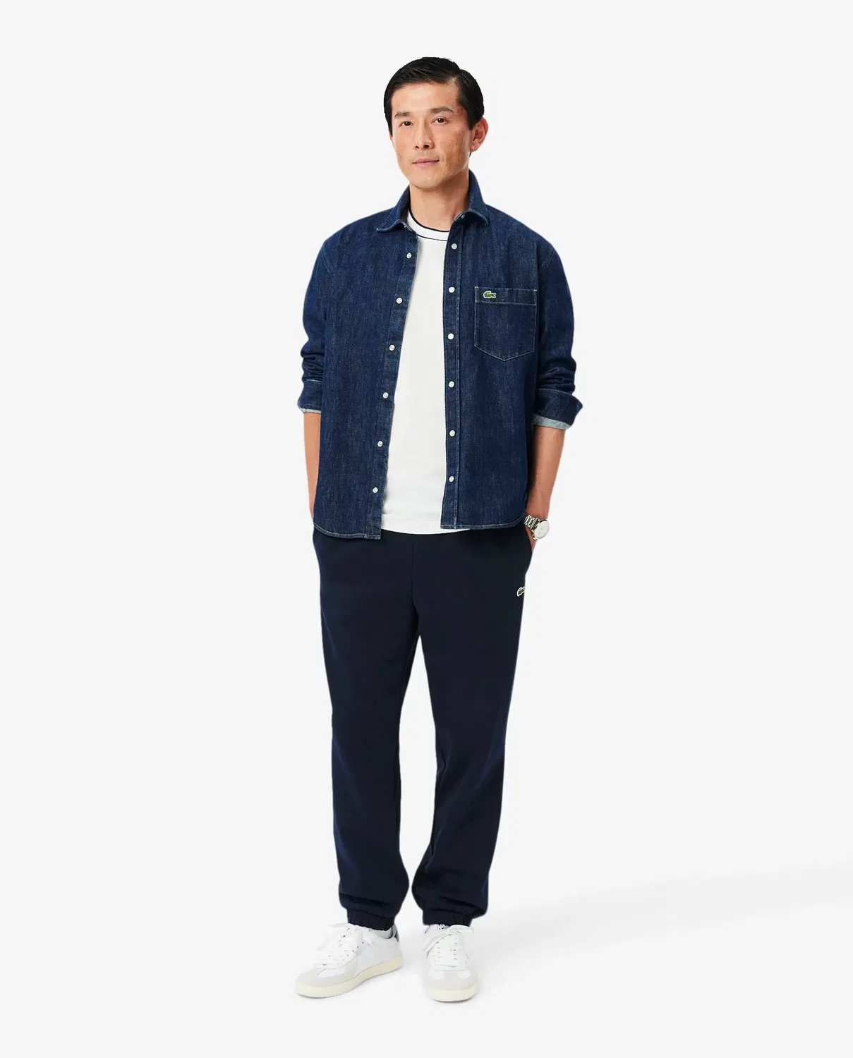Спортивные штаны Lacoste с принтом, Azul Marino