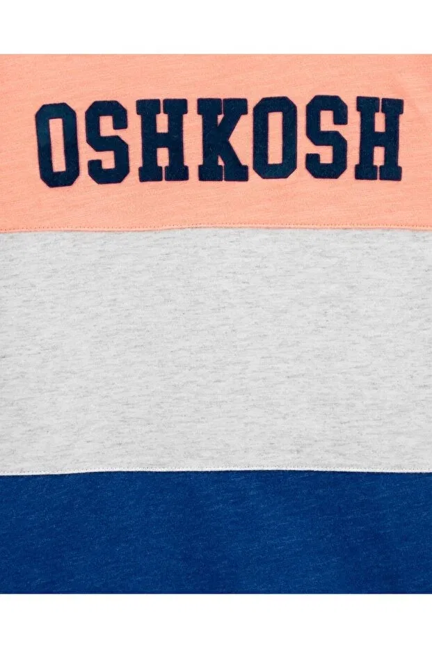 Детская футболка для мальчиков с коротким рукавом Oshkosh B’Gosh, Orange — фото 2