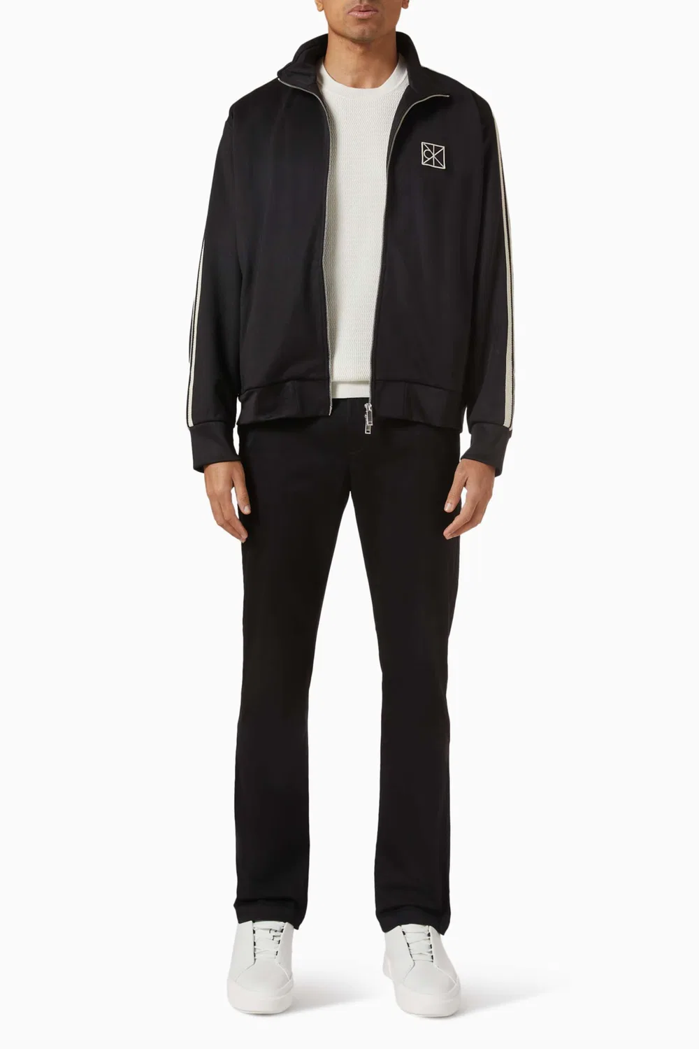 Свитер хлопковый Textured Sweater Calvin Klein — фото 2