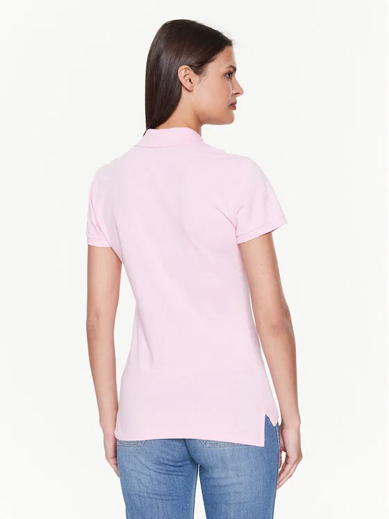 Поло slim fit Polo Ralph Lauren, розовый — фото 3