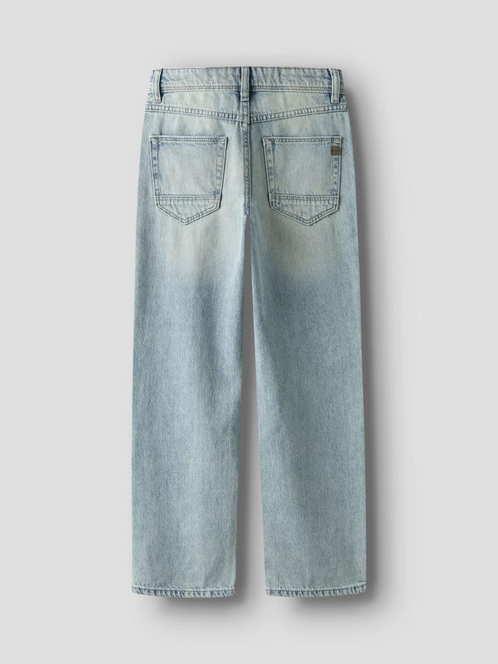 Name it Джинсы NKMRYAN STRAIGHT JEANS 5950-DM, винтажный светло-голубой деним — фото 3