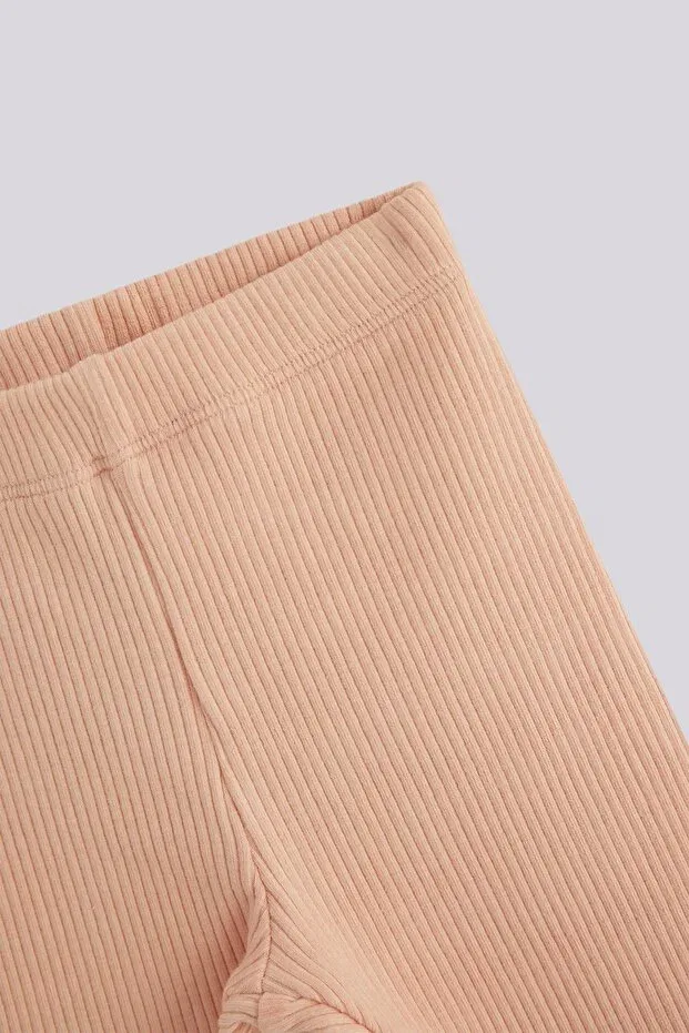 Детские леггинсы для девочек хлопковые Layette, Pink — фото 2