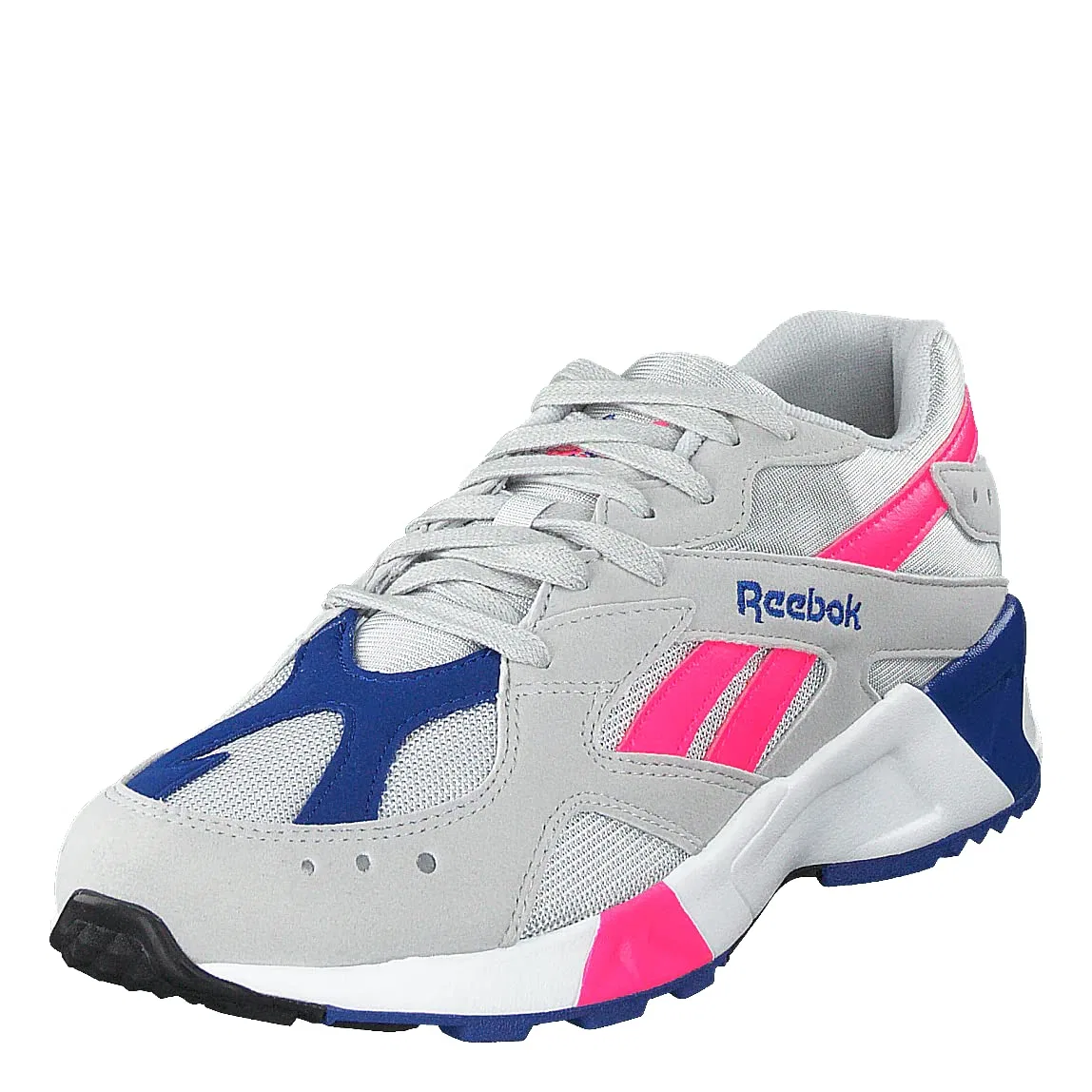 Детские кроссовки для мальчиков Aztrek Reebok, Grey Grau Pink Blau — фото 3