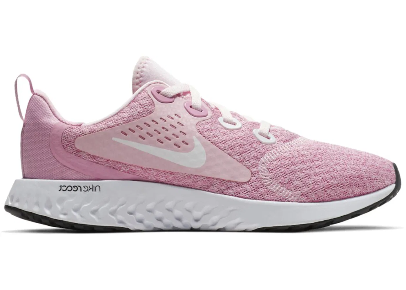 Детские кроссовки Lifestyle Nike Legend React Nike, Pink Foam / White / Pink Rise / Anthracite