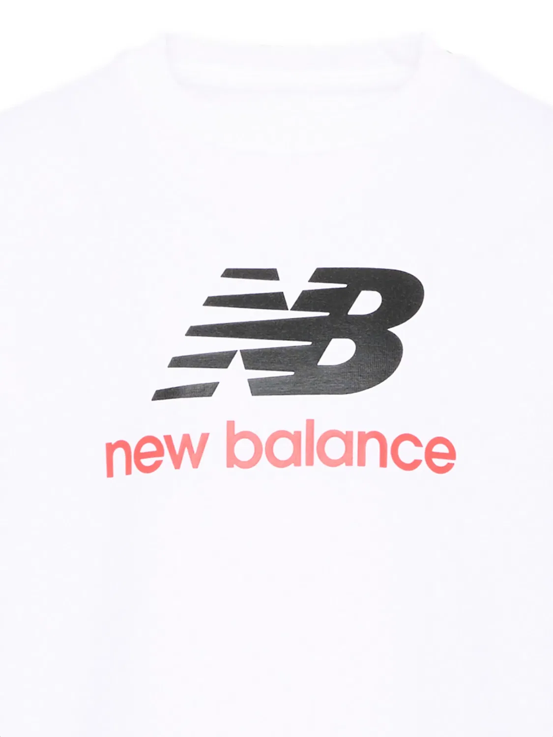 Лонгслив с логотипом New Balance Kids, белый — фото 3