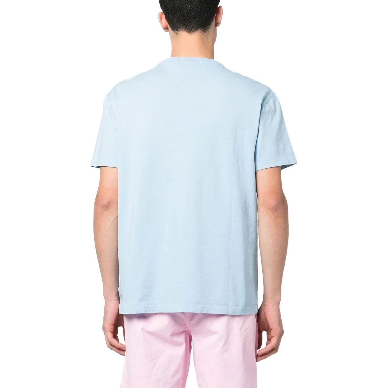 Мужская футболка с коротким рукавом SS23 T Shirt Classic Version Polo Ralph Lauren, Blue — фото 4