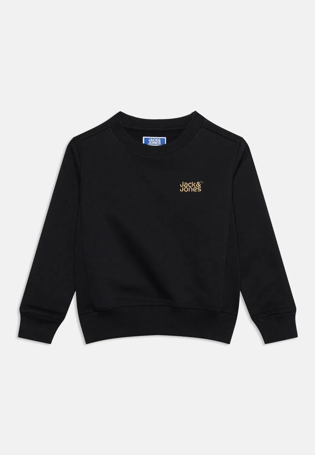 Свитшот Jjecolton с круглым вырезом Jack & Jones Junior, Black — фото 3