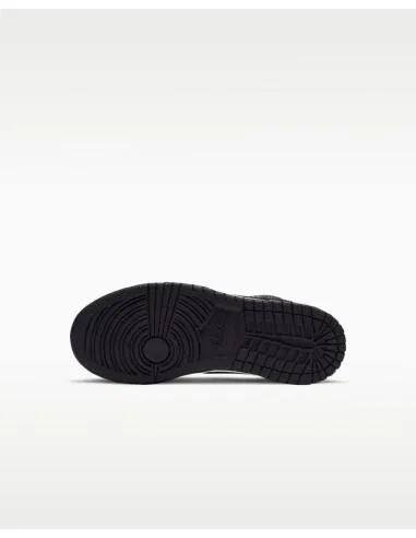 Детские кроссовки из кожи и искусственной кожи Nike Dunk Low BP, Weiss — фото 4