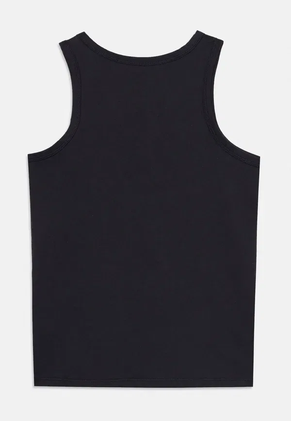 Топ с принтом Comp logo tank, Quiksilver, Dark Blue, темно-синий — фото 2