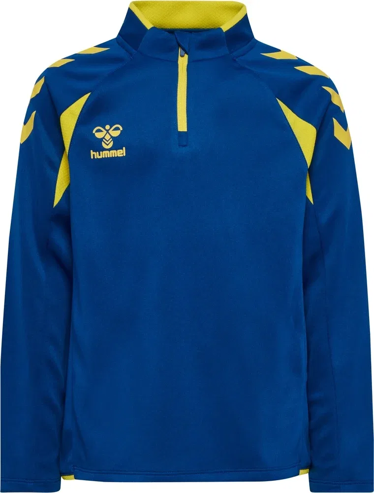 Детская тренировочная куртка на половину молнии Core 2.0 Half Zip Hummel, синий — фото 2